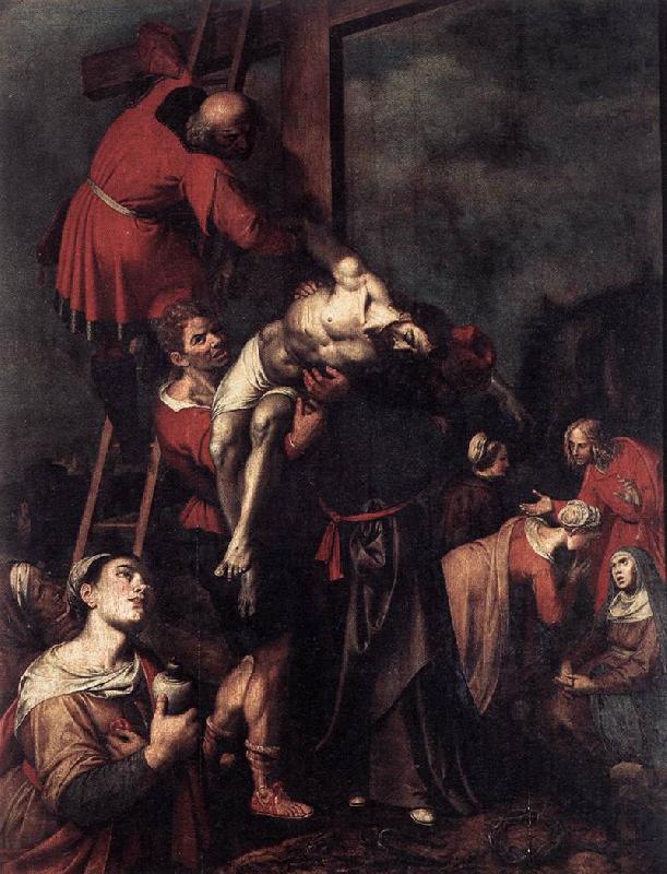 FRANCKEN, Ambrosius Descent from the Cross dfg oil painting image